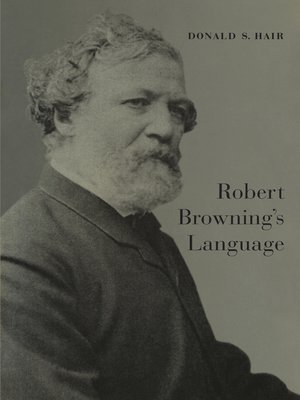 cover image of Robert Browning's Language